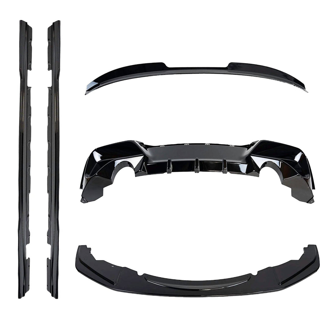 ZAERO Design BMW 1 Series/M135i Pre-LCI Gloss Black Body Kit (F20/F21)