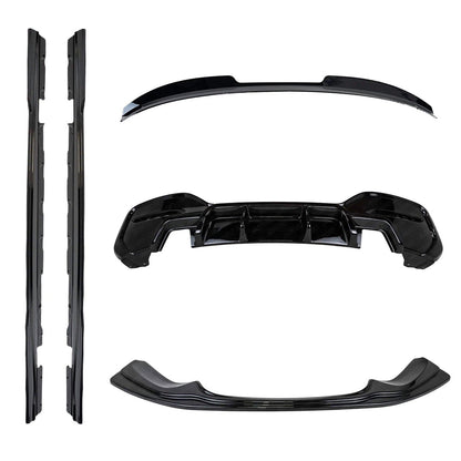 ZAERO Design BMW M135i/M140i LCI Gloss Black Body Kit (F20/F21)