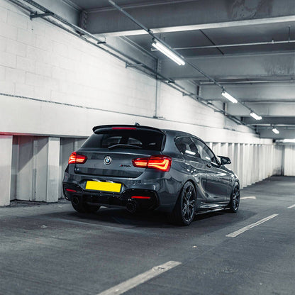 ZAERO Design BMW M135i/M140i LCI EVO-1 Rear Diffuser In Gloss Black (F20/F21)
