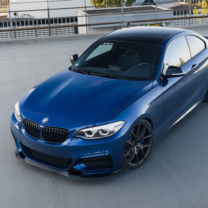 ZAERO Design BMW M235i/M240i EVO-1 Front Splitter In Gloss Black (F22/F23)