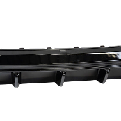 ZAERO Design BMW 1 Series Single Exit EVO-1 Rear Diffuser In Gloss Black (F40 116i, 116d, 118i, 118d M Sport)