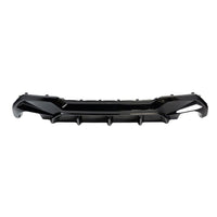 ZAERO Design BMW M135i/1 Series Dual Exit EVO-1 Rear Diffuser In Gloss Black (F40 128ti, 120d, 120i)