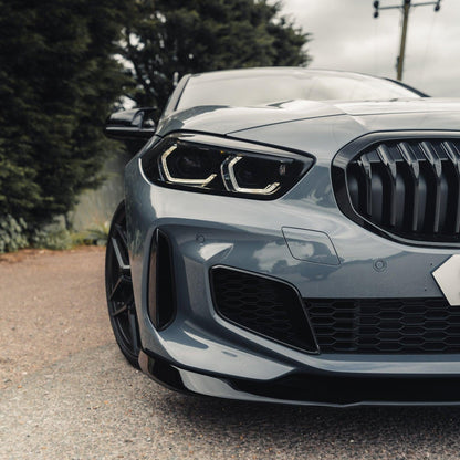 ZAERO Design BMW M135i/1 Series M Sport EVO-1 Front Splitter In Gloss Black (F40)
