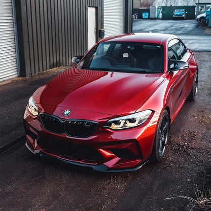 ZAERO Design BMW M2 Competition EVO-S Front Splitter In Gloss Black (F87)