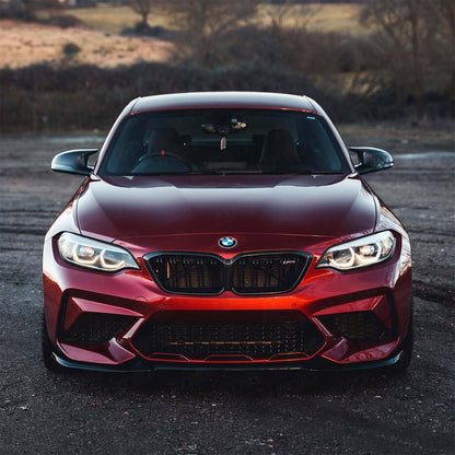 ZAERO Design BMW M2 Competition EVO-S Front Splitter In Gloss Black (F87)