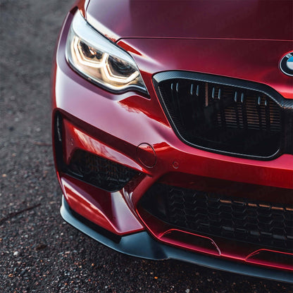 ZAERO Design BMW M2 Competition EVO-S Front Splitter In Gloss Black (F87)