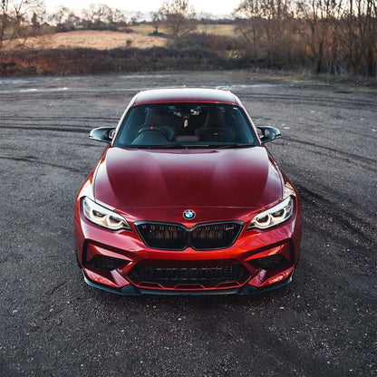 ZAERO Design BMW M2 Competition EVO-S Front Splitter In Gloss Black (F87)