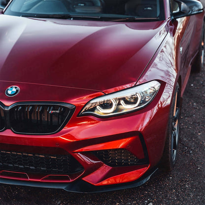 ZAERO Design BMW M2 Competition EVO-S Front Splitter In Gloss Black (F87)