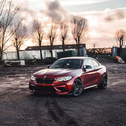 ZAERO Design BMW M2 Competition EVO-S Front Splitter In Gloss Black (F87)