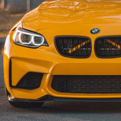 ZAERO Design BMW M2 EVO-S Front Splitter In Gloss Black (F87)