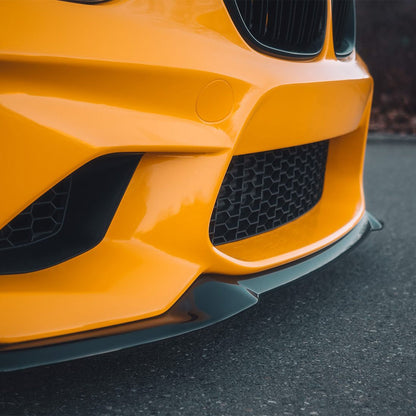 ZAERO Design BMW M2 EVO-S Front Splitter In Gloss Black (F87)