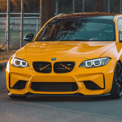 ZAERO Design BMW M2 EVO-S Front Splitter In Gloss Black (F87)