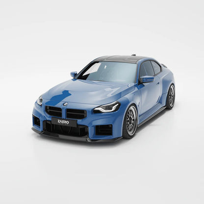 ZAERO Design BMW G87 M2 EVO-S Front Grilles In Gloss Black