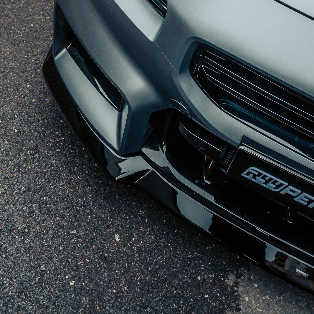 ZAERO Design BMW G87 M2 EVO-S Front Splitter In Gloss Black