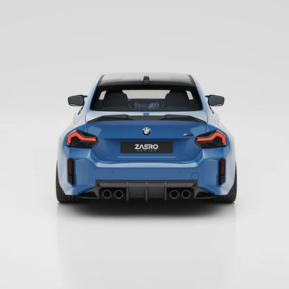 ZAERO Design BMW G87 M2 EVO-S Rear Diffuser In Gloss Black
