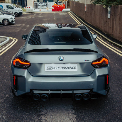 ZAERO Design BMW G87 M2 EVO-S Rear Diffuser In Gloss Black