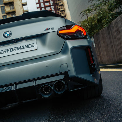 ZAERO Design BMW G87 M2 EVO-S Rear Diffuser In Gloss Black