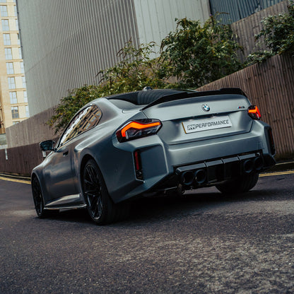 ZAERO Design BMW G87 M2 EVO-S Rear Diffuser In Gloss Black