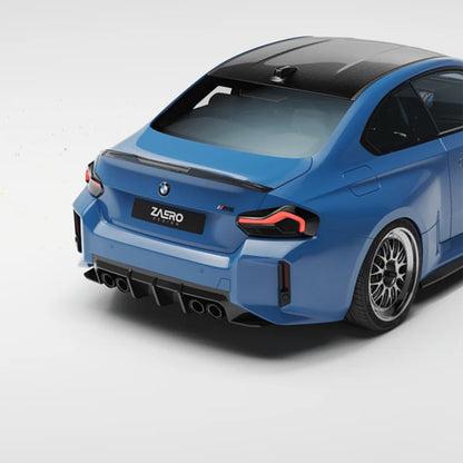 ZAERO Design BMW G87 M2 EVO-S Rear Spoiler Lip In Gloss Black
