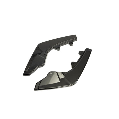 ZAERO Design BMW M135i/M140i LCI EVO-1 Rear Side Splitters In Gloss Black (F20/F21)