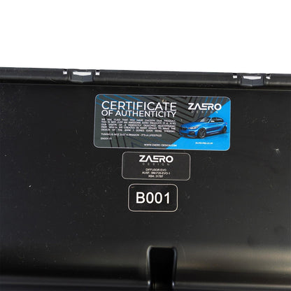 ZAERO Design BMW 1 Series & M135i Pre-LCI EVO-1 Rear Diffuser In Gloss Black (2011-2015, F20/F21)