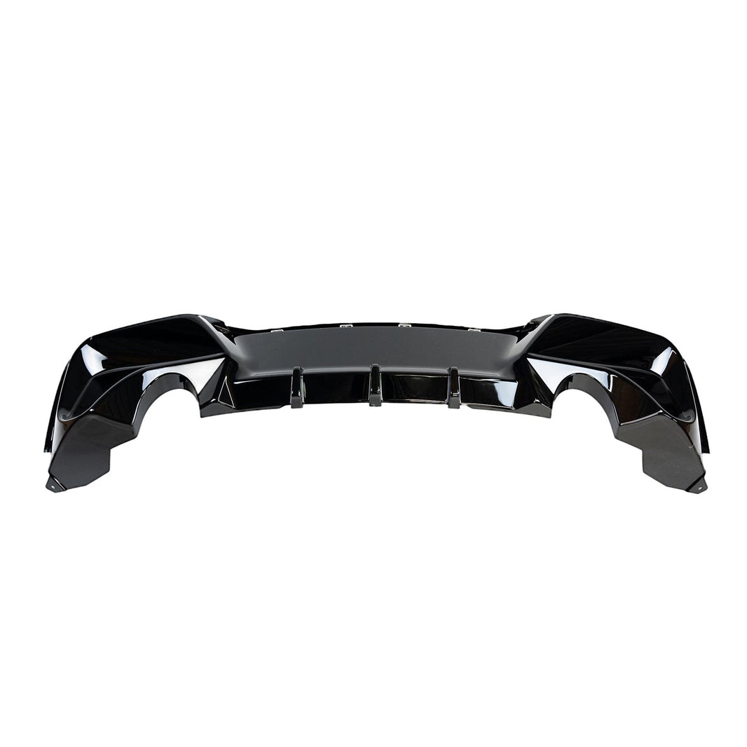 ZAERO Design BMW 1 Series & M135i Pre-LCI EVO-1 Rear Diffuser In Gloss Black (2011-2015, F20/F21)