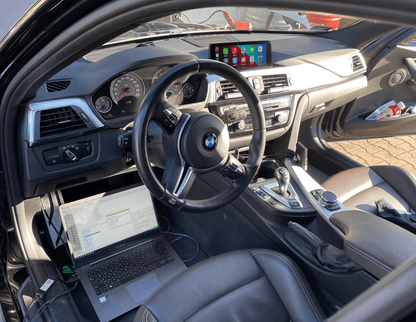 BMW iDrive Firmware Upgrade + Apple CarPlay Fullscreen