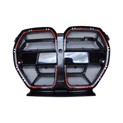 Zunsport BMW G80 M3 & G82 M4 CS / CSL Front Grille Mesh Set In Black