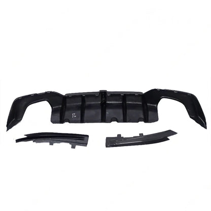 DTM Style 3 Piece Carbon Fiber Rear Diffuser for G20 M340i 2020+ BMW 3 Series W/ LED Light