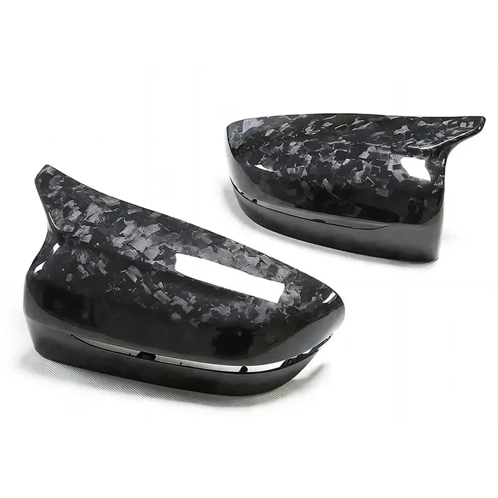 Forged Carbon Fiber M Style Mirror Caps for G Chassis BMW