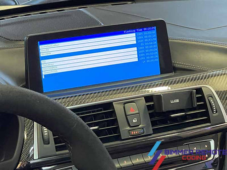 BMW iDrive Firmware Upgrade + Apple CarPlay Fullscreen