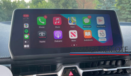 Toyota Supra MK5 Apple CarPlay Fullscreen