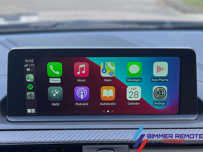 BMW Apple CarPlay Lifetime Activation + Fullscreen + Video in motion + Mirroring