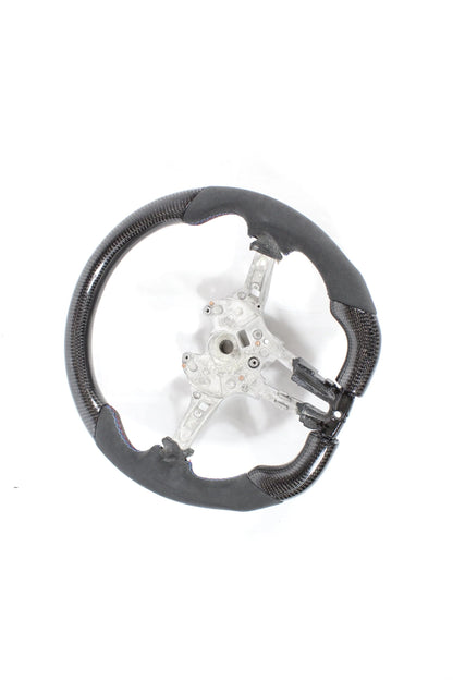 BMW FXX CARBON FIBRE / ALCANTARA FLAT BOTTOM STEERING WHEEL