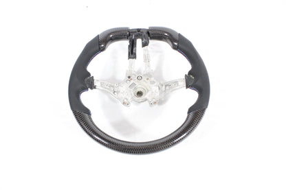 BMW FXX CARBON FIBRE / LEATHER FLAT BOTTOM STEERING WHEEL