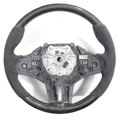 BMW Gxx CARBON FIBRE / ALCANTARA CUSTOM STEERING WHEEL