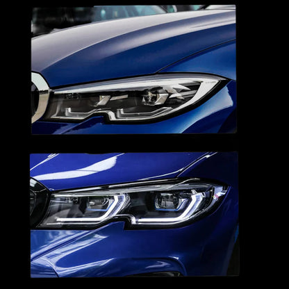 Laser Headlight Retrofit Upgrade w/ Optional RGB DRL Modules for G20 3 Series 330i / M340i