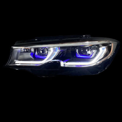 Yellow Laser Headlight Retrofit Upgrade for G20 3 Series 330i / M340i