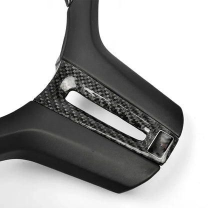 Carbon Fiber Steering Wheel Trim for G Chassis BMW 2 3 4 5 7 8 Series M2 M3 M4 M5 M8 X3M X4M X5M X6M