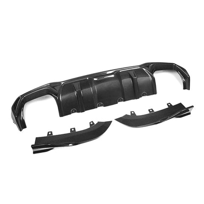 Performance Style Carbon Fiber Rear Diffuser for G22 BMW 4 Series