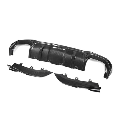 Performance Style Carbon Fiber Rear Diffuser for G22 BMW 4 Series