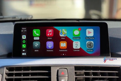 BMW iDrive Firmware Upgrade + Apple CarPlay Fullscreen
