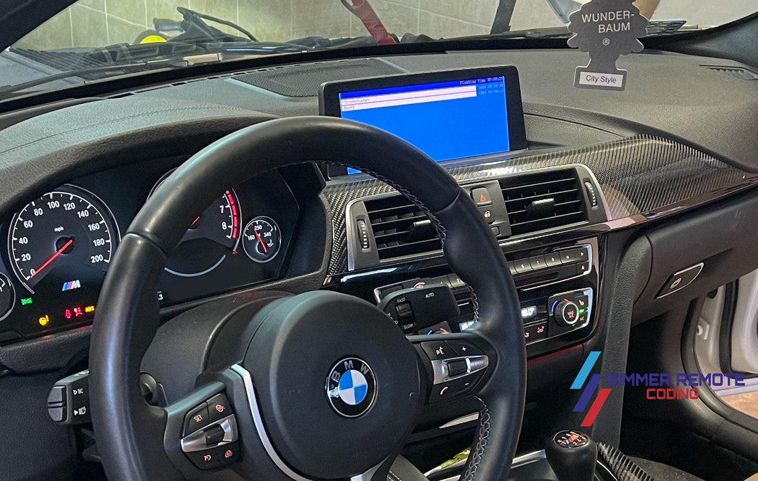 BMW iDrive Firmware Upgrade + Apple CarPlay Fullscreen