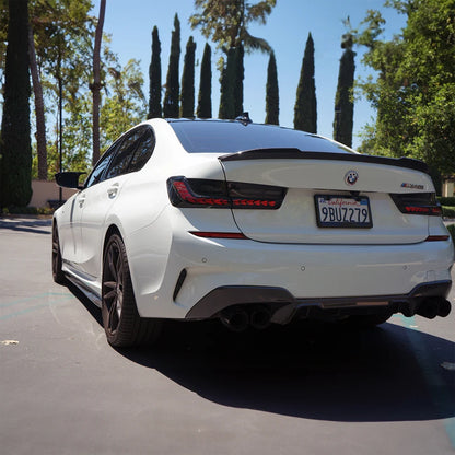 Carbon Fiber M Performance Style Rear Diffuser for G20 M340i BMW 2020-2022
