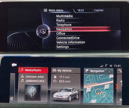 BMW NBTEvo iDrive 4 to iDrive 6 Update + Apple CarPlay Fullscreen