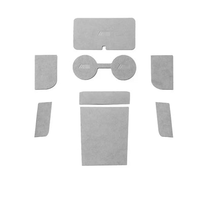Alcantara Non-Slip Interior Trim Mats For G20 / G22 / G80 / G82 BMW 3 Series 4 Series M3 M4
