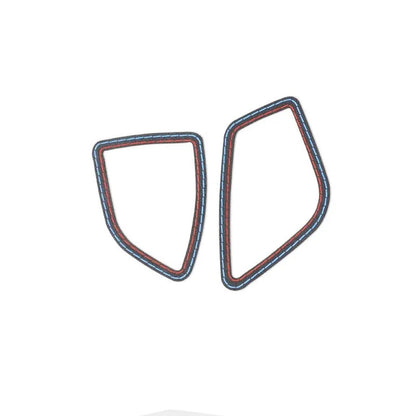 ALCANTARA / CARBON FIBER LEATHER DASHBOARD VENT INTERIOR TRIM FOR F30 / F32 / F34 / F36 BMW 3 / 4 SERIES