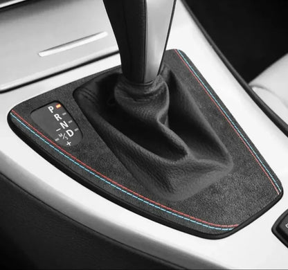 Alcantara / Carbon Leather Gear Shifter Panel Trim for E90 / E92 BMW M3