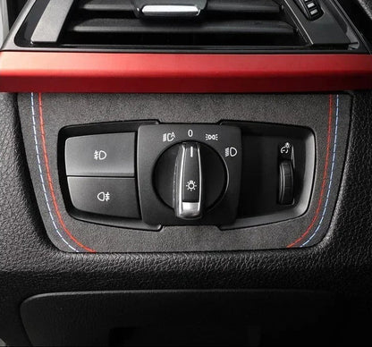 ALCANTARA / CARBON FIBER LEATHER SIDE DASHBOARD INTERIOR TRIM FOR F30 / F32 / F34 / F36 BMW 3 / 4 SERIES