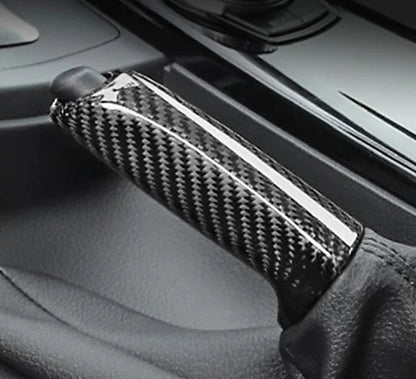 Carbon Fiber / ABS Handbrake Interior Trim for E90 / E92 / F30 / F32 / F10 BMW 3 / 4 / 5 Series